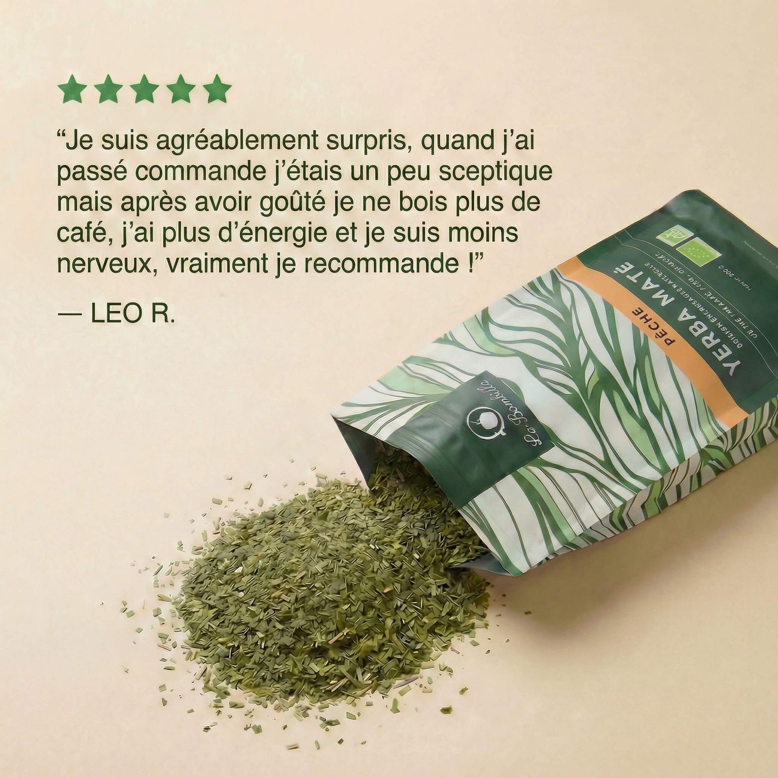 Maté Pêche Bio
